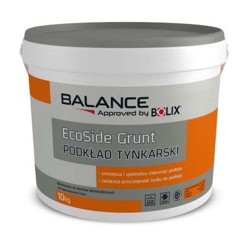 BOLIX BALANCE tinko gruntas ECOSIDE baltas 5 kg