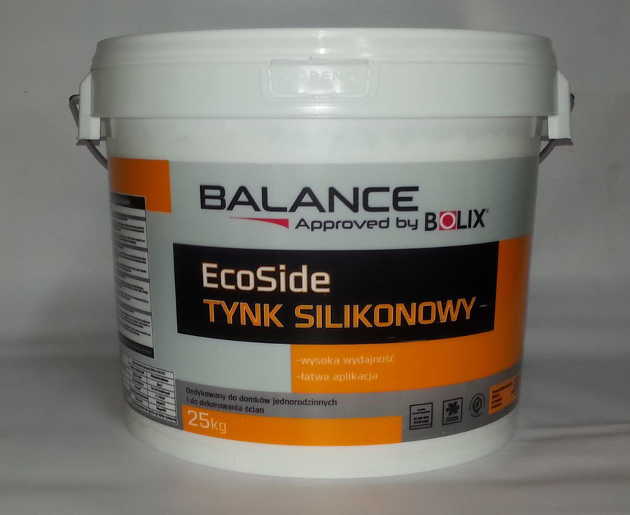 BOLIX silikoninis tinkas BALANCE 1.5mm samanėlė 25 kg