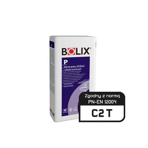 BOLIX P 25 kg pilki C2T plytelių klijai gresui ir klinkeriui