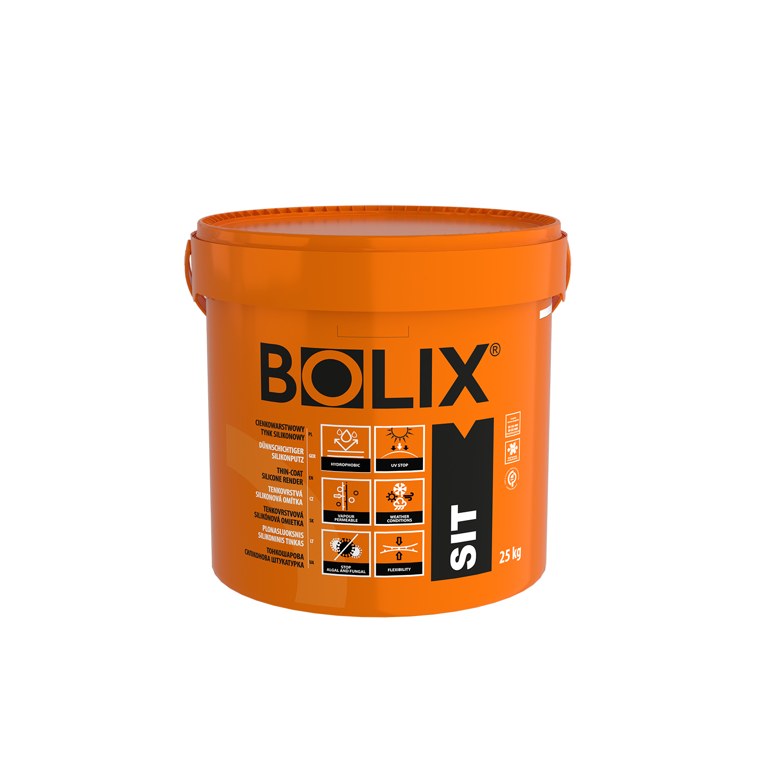 BOLIX SIT silikoninis fasadinis tinkas