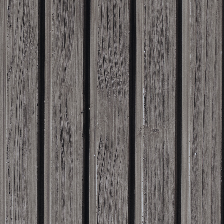 BOLIX WALL SLATS WOOD PANEL – pakuotė 6 vnt. / 2 m² ANTHRACITE ASH BWD P 62