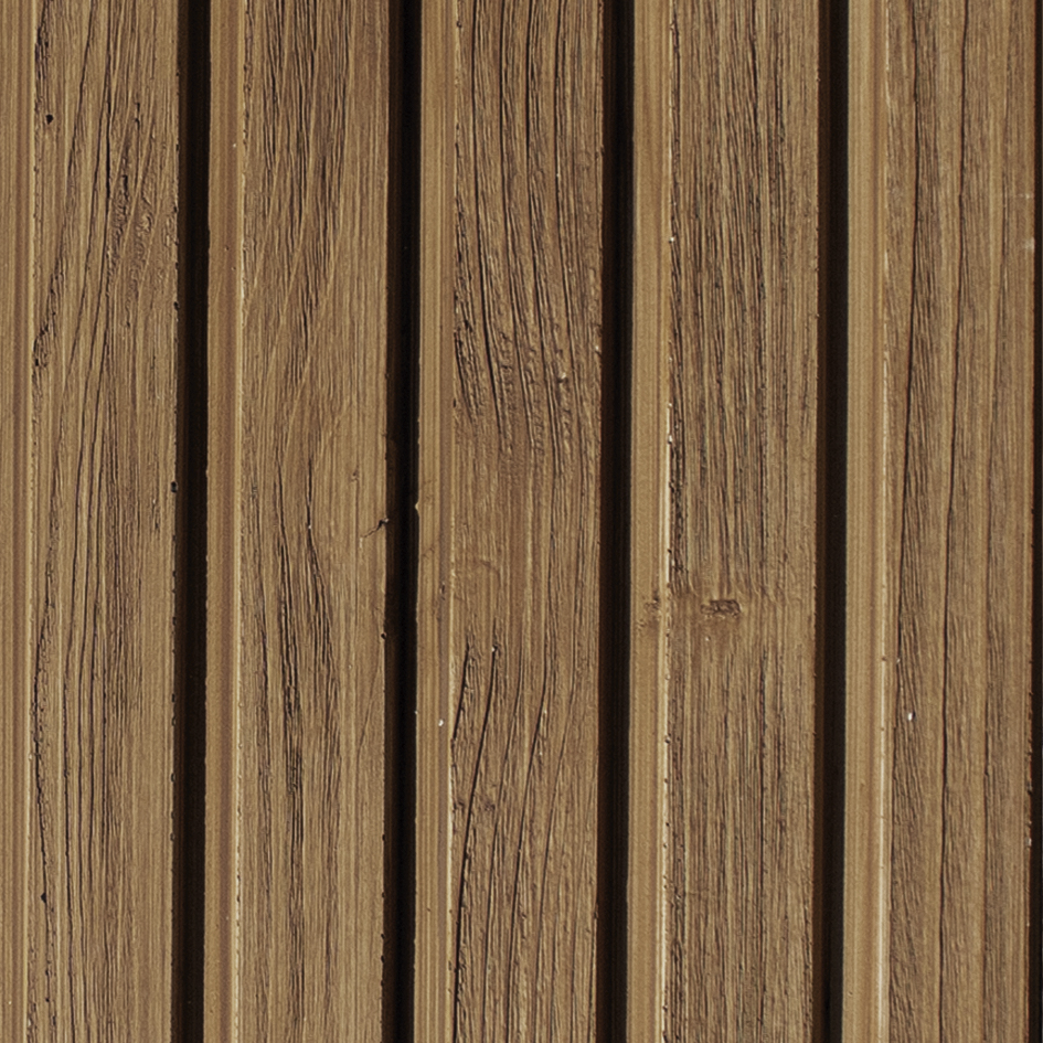 BOLIX WALL SLATS WOOD PANEL – pakuotė 6 vnt. / 2 m² DARK OAK BWD P 54