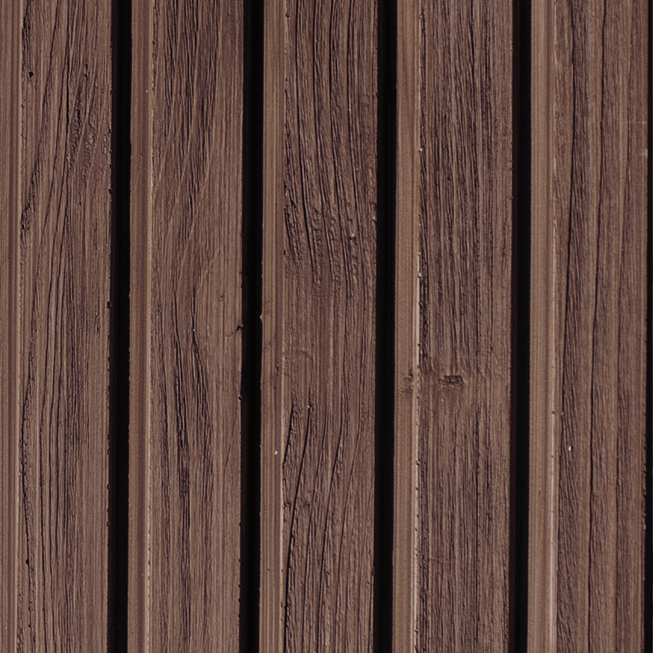 BOLIX WALL SLATS WOOD PANEL – pakuotė 6 vnt. / 2 m² MAHOGANY BWD P 55